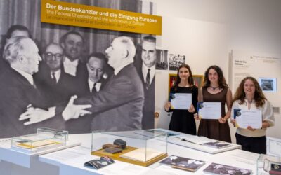 Konrad-Adenauer-Europapreis 2023 für Facharbeiten für Franziska Voigt