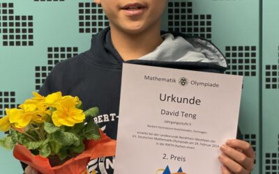 2. Platz bei Mathe-Olympiade: Ein Erlebnisbericht von David Teng